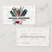 Barber Tools | Hair Care 名刺 (正面/裏面)