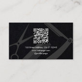 Barber tools modern barbershop  名刺 (裏面)