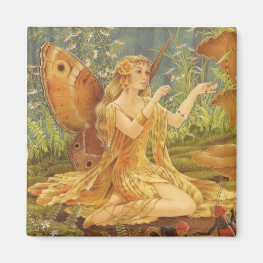 Barber's Golden Fairy マグネット (正面)