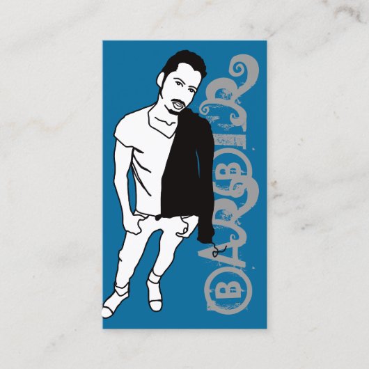 barbershopに沿って私を文字列(ロイヤリティ50%オフカード) ロイヤリティカード (正面)