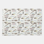 Barbershopアイコン キッチンタオル (横)