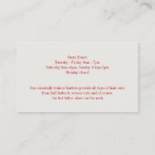 Barbershop名刺 名刺 (裏面)