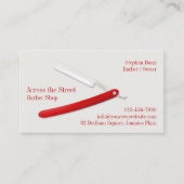 Barbershop名刺 名刺 (正面)