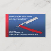 Barbershop名刺 名刺 (裏面)