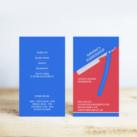 Barbershop名刺 名刺