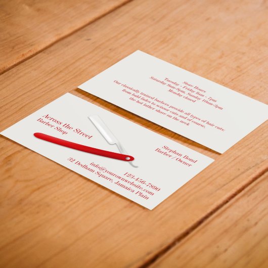 Barbershop名刺 名刺