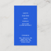 Barbershop名刺 名刺 (裏面)