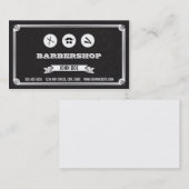 Barbershop名刺 名刺 (正面/裏面)
