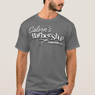 Barbershop Calvinx27s理容師店 Tシャツ