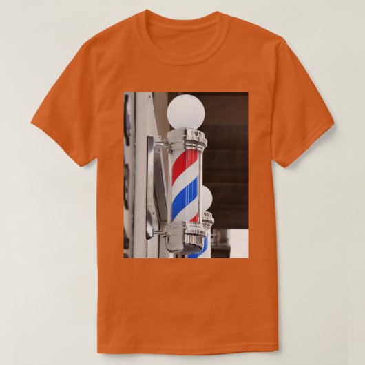Barbershop Hairdressing Tシャツ (デザイン正面)