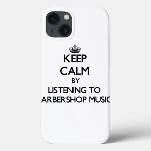 BARBERSHOP MUSIC保に聞のCalm by's Case-Mate iPhoneケース (裏面)