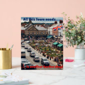 Barbershop Town アクリルサイン (ウェディング)