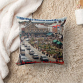 Barbershop Town クッション (ブランケット)