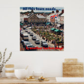 Barbershop Town ポスター (キッチン)