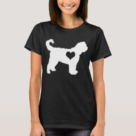 Barbetのハートの暗闇のTシャツ Tシャツ (正面)