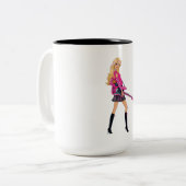 Barbie Coffee Mug ツートーンマグカップ (正面左)