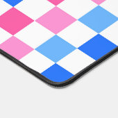 Barbie goes to the ocean checkerboard pattern デスクマット (コーナー)