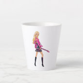 Barbie Latte Mug カフェラテマグ (正面)