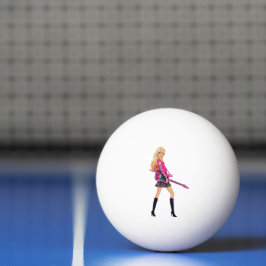 Barbie Ping Pong Ball 卓球ボール