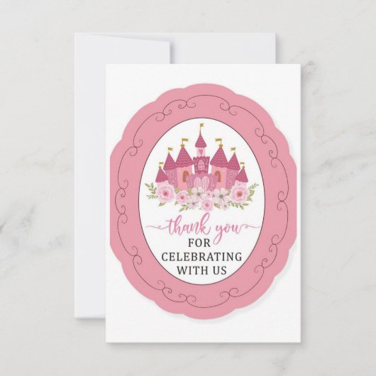 Barbie’s Thank You Sparkle... サンキューカード (正面)