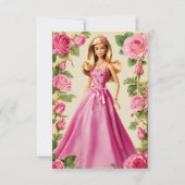 Barbie’s Thank You Sparkle... サンキューカード (裏面)