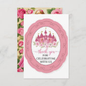 Barbie’s Thank You Sparkle... サンキューカード (正面/裏面)