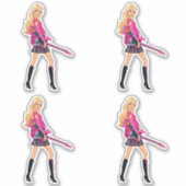 Barbie Sticker シール (正面)