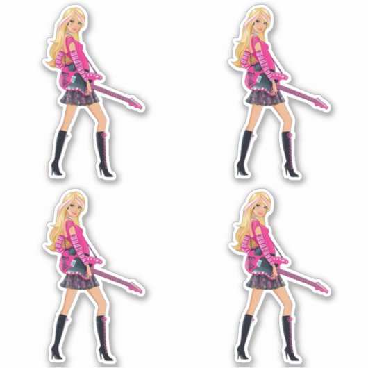 Barbie Sticker シール (正面)