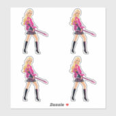 Barbie Sticker シール (シート)