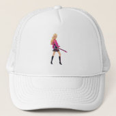 Barbie Trucker Hat キャップ (正面)