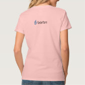 BARBRIの幸運な司法試験のTシャツ Tシャツ (裏面)