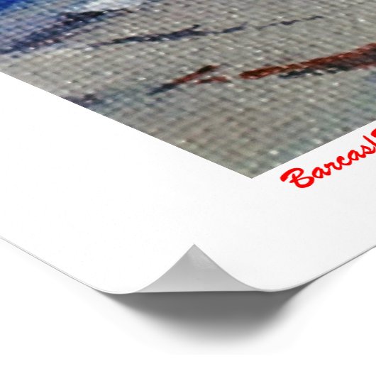 Barcas/Small bots ポスター (角)