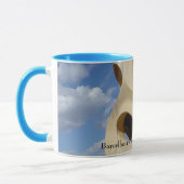 Barcellona -空は限界です マグカップ (左)