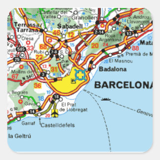 BARCELONA スクエアシール