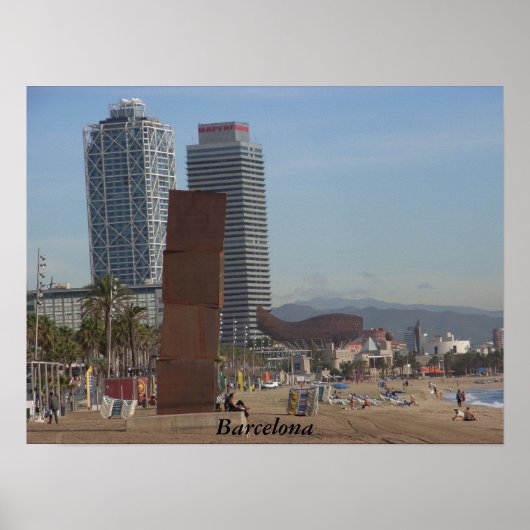 Barcelona ポスター (正面)