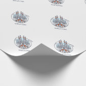 Barcelona ラッピングペーパー (角)