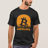 Barcelona Bitcoin Maximalist Bitcoin Barcelona Sk Tシャツ (正面)