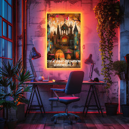 Barcelona: Ciudad de Gaudí y Sol. ポスター