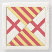 Barcelona coat of arms (without crown) ストーンコースター (正面)