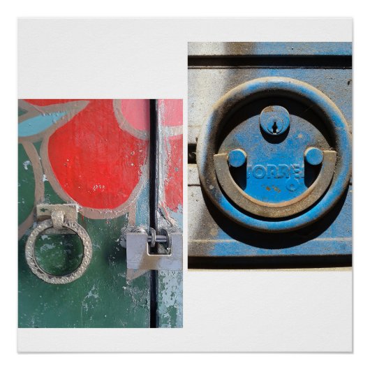 Barcelona Door Knockers, No. 001 ポスター (正面)