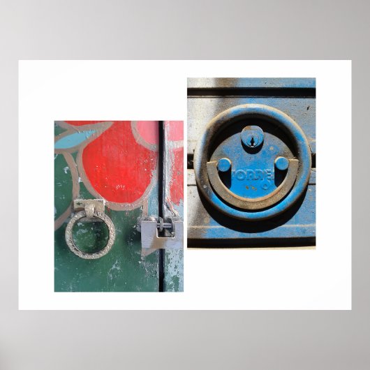 Barcelona Door Knockers, No. 001 ポスター (正面)