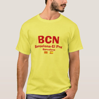 Barcelona* ElPrat空港ワイシャツ Tシャツ