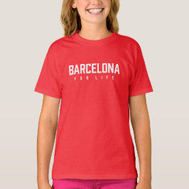 Barcelona For Life Tシャツ