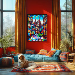 Barcelona: La Ciudad de Gaudí. ポスター