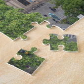 Barcelona La Rambla view puzzle ジグソーパズル (側面)