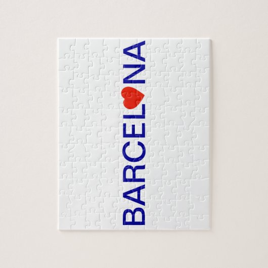 Barcelona love ジグソーパズル (縦)