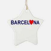 Barcelona love セラミックオーナメント (右)