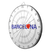 Barcelona love ダーツボード (正面右)