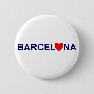 Barcelona love 缶バッジ