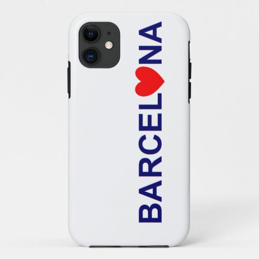 Barcelona love Case-Mate iPhoneケース (裏面)